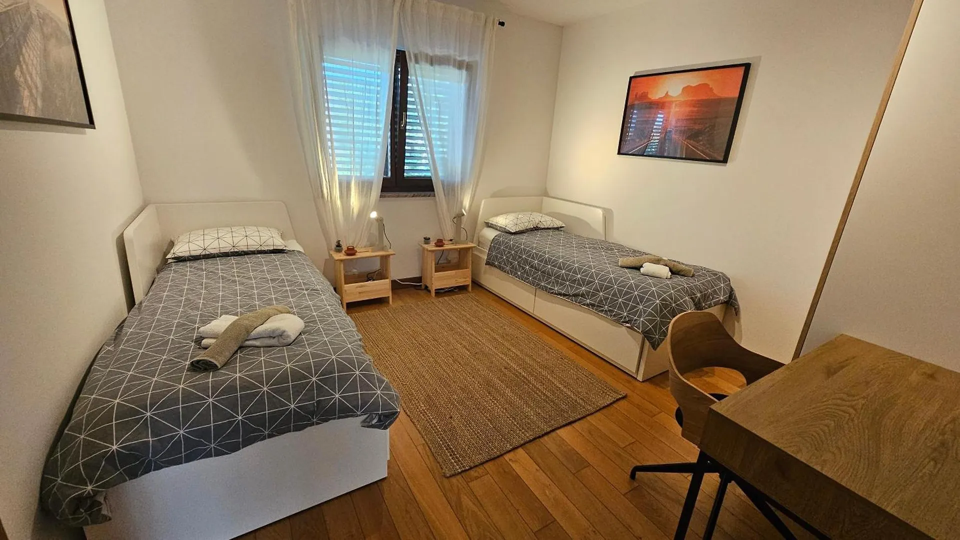 Apartment Bluemare With Shared Pool Liznjan